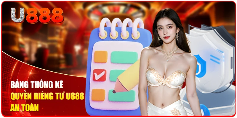 Bảng thống kê quyền riêng tư U888 an toàn